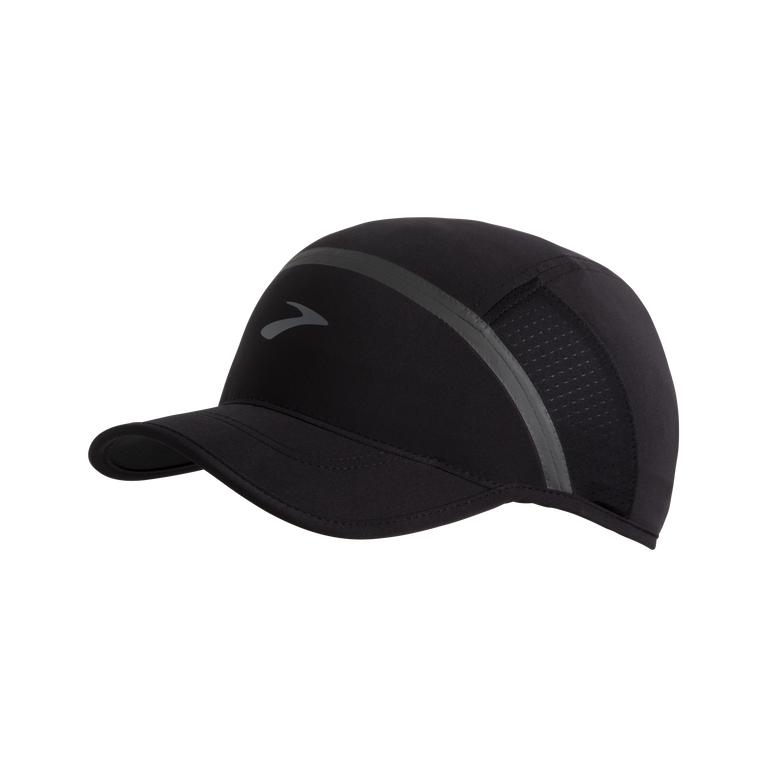 Brooks Womens Base Sun Running Hat - Black (954781-HXA)